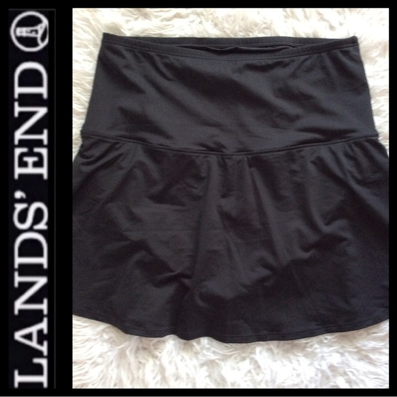 NWOT Lands’ End High Waist Tummy Control Skirt - Picture 13 of 13